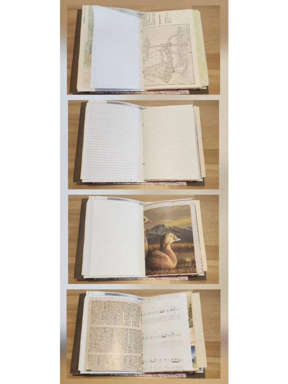 Junk Journal Handmade 116 pages 6x8
